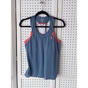 Craft Cycling Racerback Tank Top Bike Riding Pocket Built In Bra Women's Lg